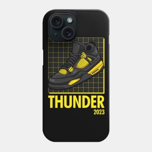 AJ 4 Retro Thunder Sneaker Phone Case