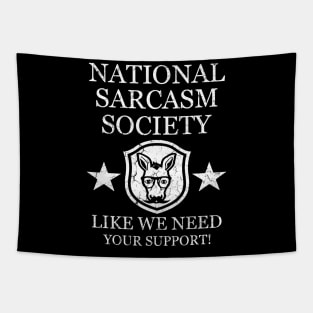 national sarcasm society Tapestry