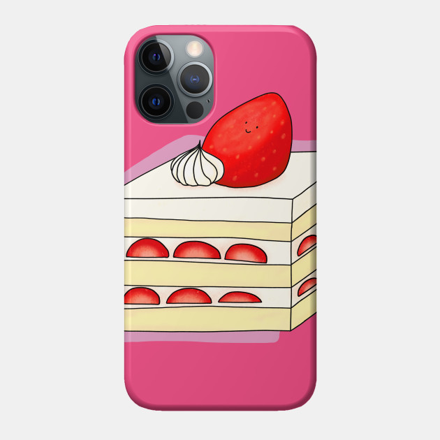 Yummy Strawberry Shortcake - Strawberry Shortcake - Phone Case