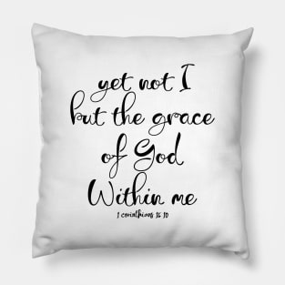 1 corinthians 15 10 Pillow