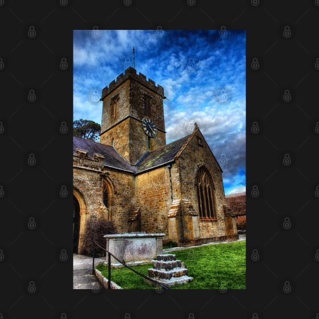 Symondsbury Church by InspiraImage