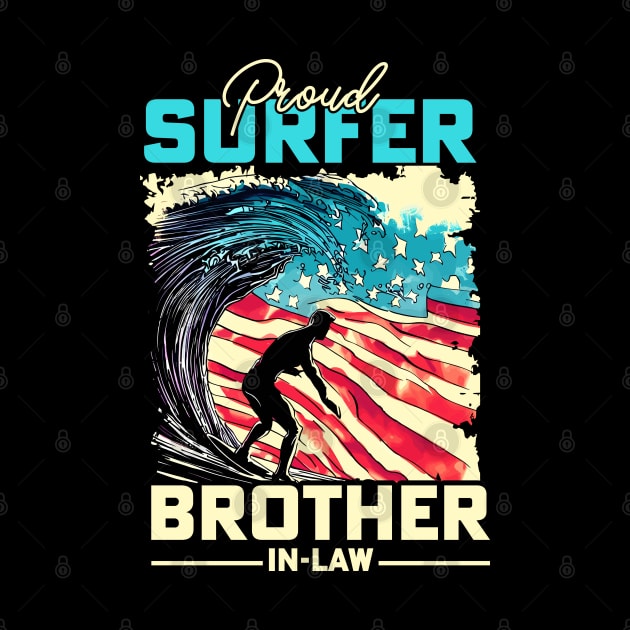 Proud Surfer Brother-in-Law by T-shirt US