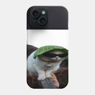 cool super cat Phone Case