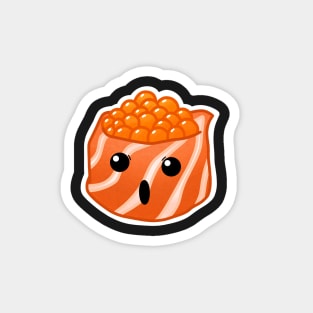 Kawaii Salmon Roll Magnet