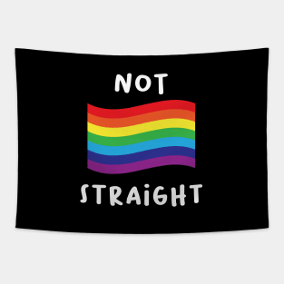 NOT STRAIGHT Tapestry