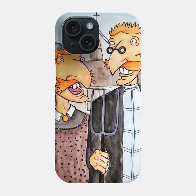 Smashing Phone Case by nannonthehermit