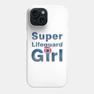 Super Lifeguard Girl Phone Case