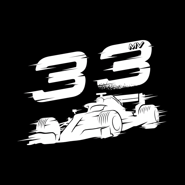 We Race On! 33 [White] by DCLawrenceUK