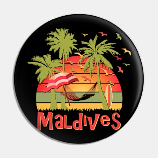 Maldives Pin