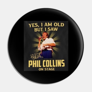 Phil collins//Aesthetic art for fans Pin