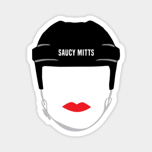 Women's Hockey Helmet Magnet