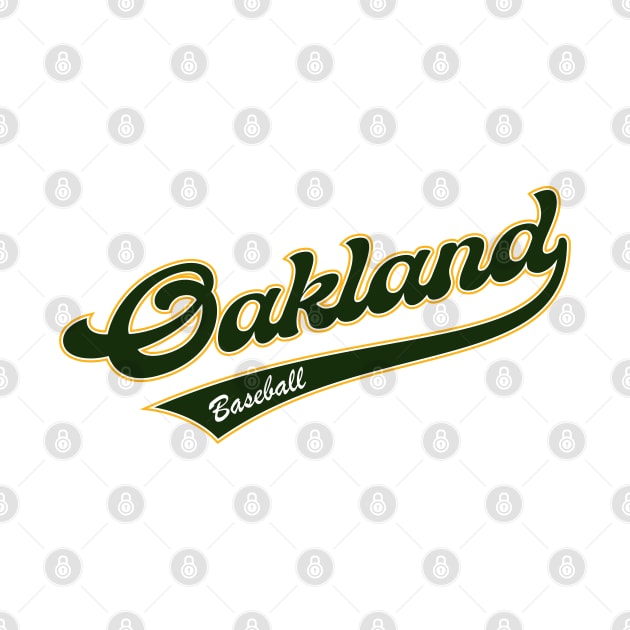 Oakland Baseball by Cemploex_Art