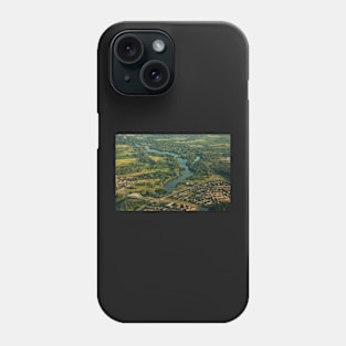 High Above The Ottawa River © Phone Case