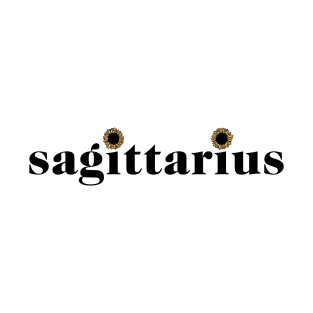 Sagittarius Sunflower Zodiac T-Shirt