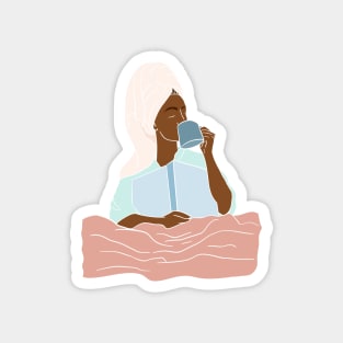 Self care, spa day illustration 1 Magnet