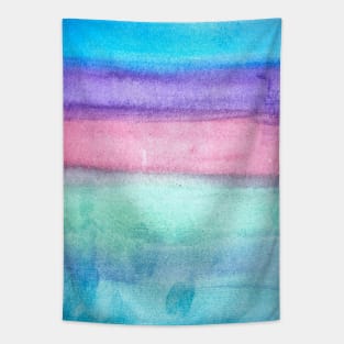 Watercolour Stripes Tapestry