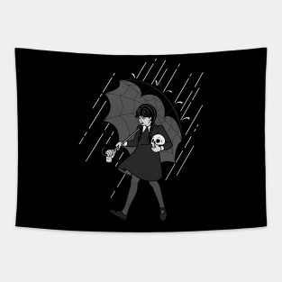 Salty Goth Girl Tapestry