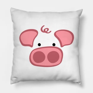 Piggy Face Pillow