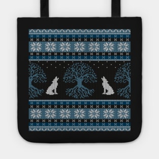 Yule Wolf Tote