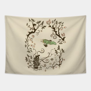 Serenity in Eden Tapestry