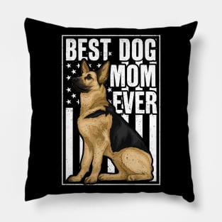 Best Dog Mom Ever German Shepherd Pillow