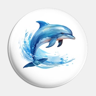 Adorable Dolphin Pin