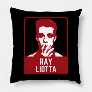 Ray liotta ~~~ retro Pillow