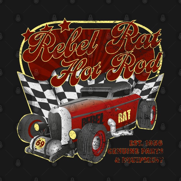 Hot Rod Rebel Rat by RockabillyM