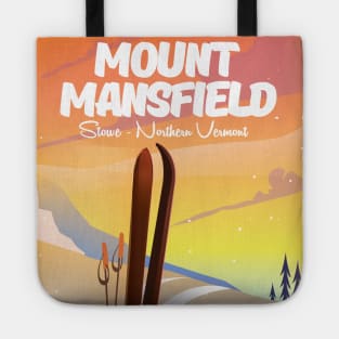 Mount Mansfield Stowe northern Vermont Tote