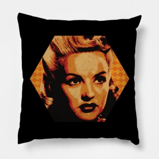 Betty Vintage Portrait Pillow