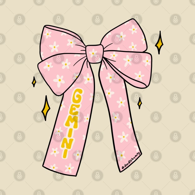 Gemini Bow by Doodle by Meg