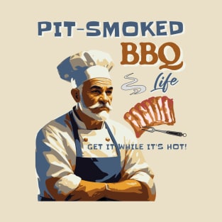 Pit-Smoked BBQ Life T-Shirt