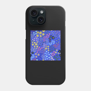 Wildflower meadow blue Phone Case