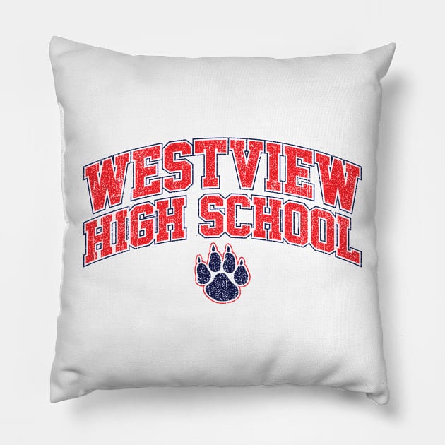 Westview High School - Dear Evan Hansen (Variant) Pillow by huckblade