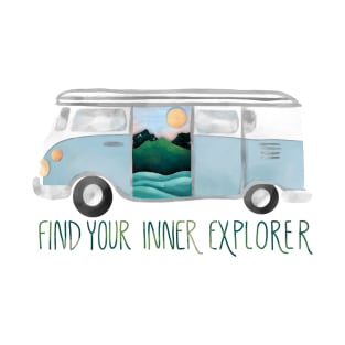 Find Your Inner Explorer Van Life T-Shirt