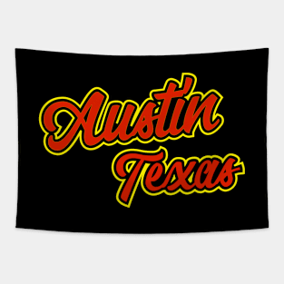 Austin Texas Pride Tapestry