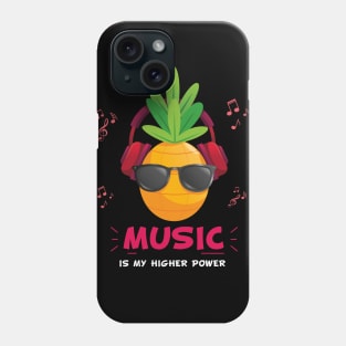 Music is My Higher Power Phone Case