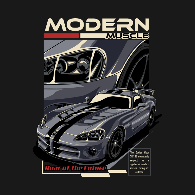 Modern Muscle Viper SRT-10 by Harrisaputra