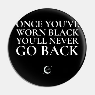 Back to Black Pin