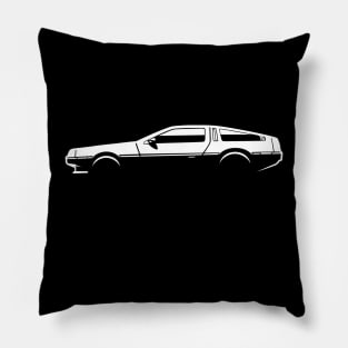 dmc delorean Pillow