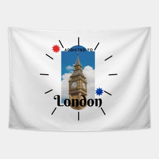 Addicted to london Tapestry