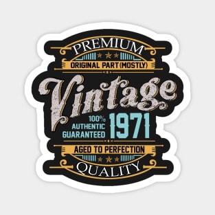 Premium Quality original part (mostly) vintage 1971 Magnet