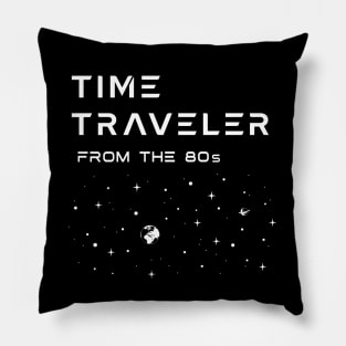 TIME TRAVELER, From the 80's. Nostalgia, down memory lane. Pillow