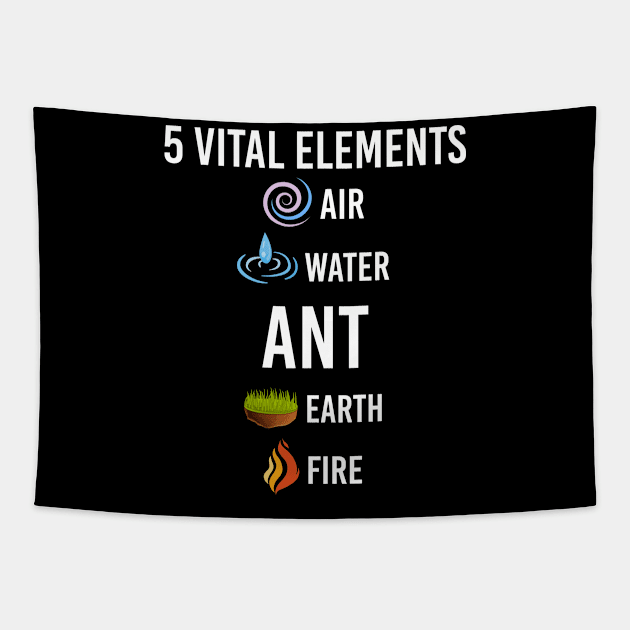 5 Elements Ant Tapestry by blakelan128