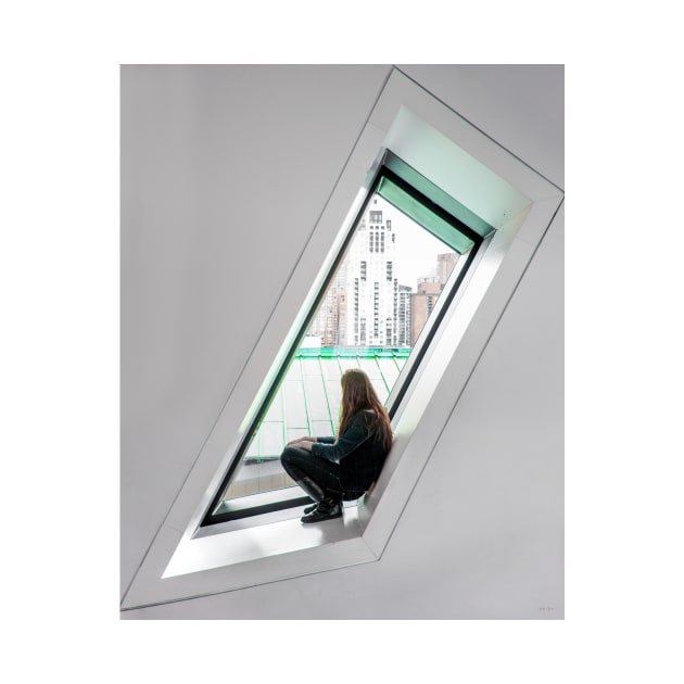 Girl in an Odd Window by BrianPShaw