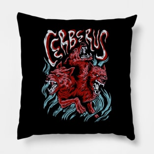 Cerberus Design Pillow