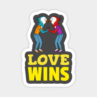 Love Win 2 Magnet