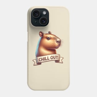 Listen to the Capybara! Phone Case