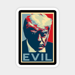 Trump Evil Mugshot - by-CH3Media Magnet