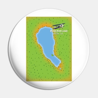 Pyramid lake Nevada USA Pin